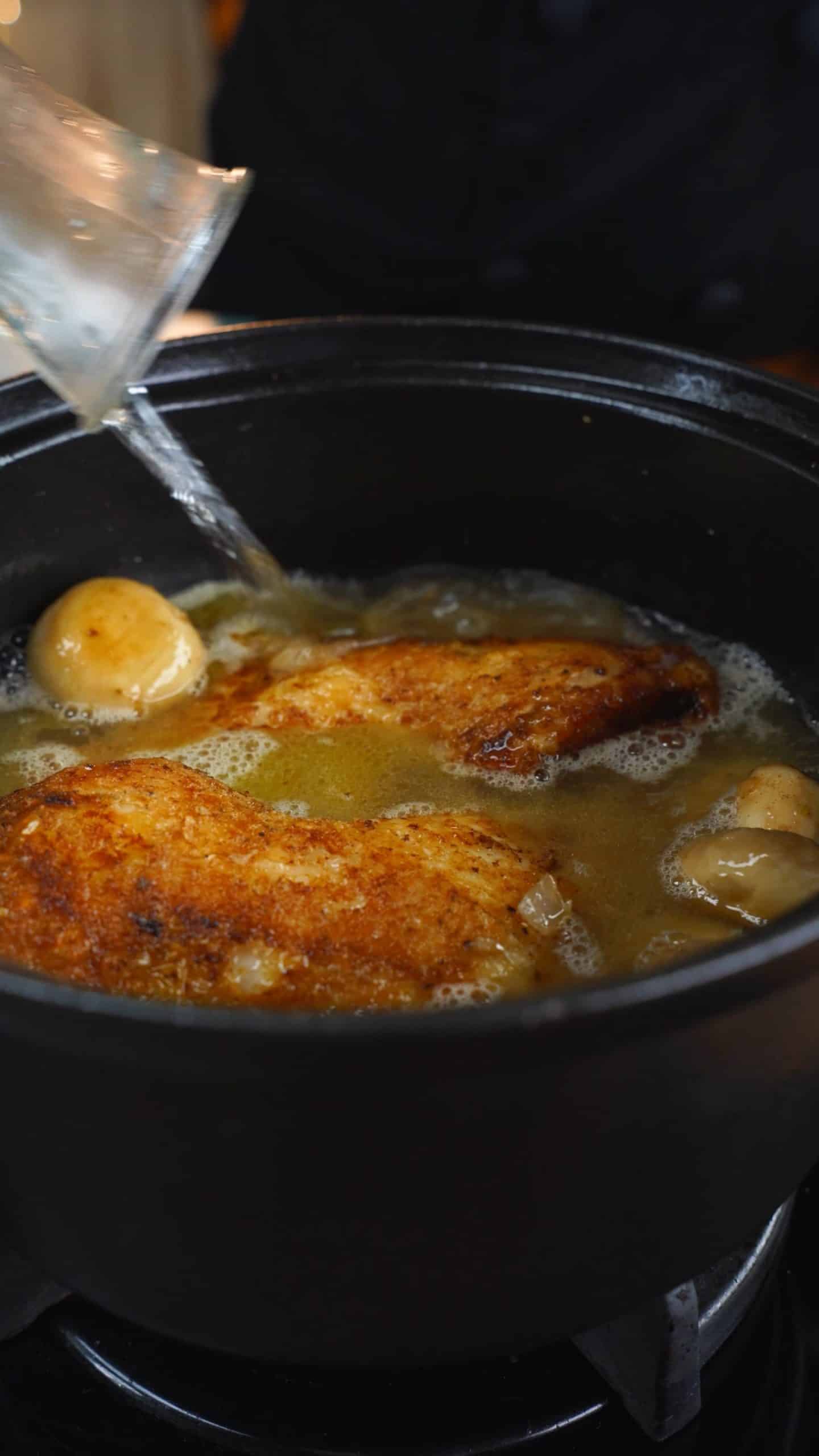 Fricassé de frango à francesa Receita 9x16 4K-0008