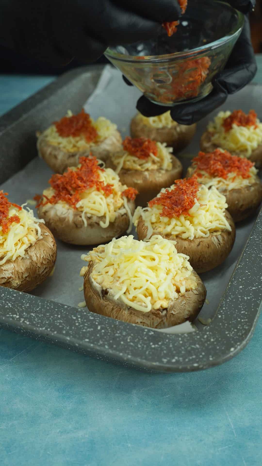 Cogumelos Recheados Receita 9x16 4K-0009