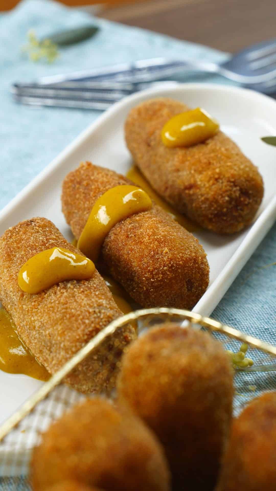 Croquetes de pato Receita 9x16 4K-0017